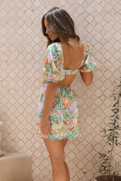 Vacation Dresses|Spring Break Dresses>Hello Molly Voices Around You Dress Green