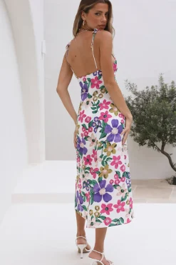 Casual Dresses|Floral Dresses>Hello Molly Want You Back Midi Dress Multi
