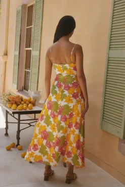 Cocktail Dresses|Vacation Dresses>Hello Molly Warm Regards Maxi Dress Print