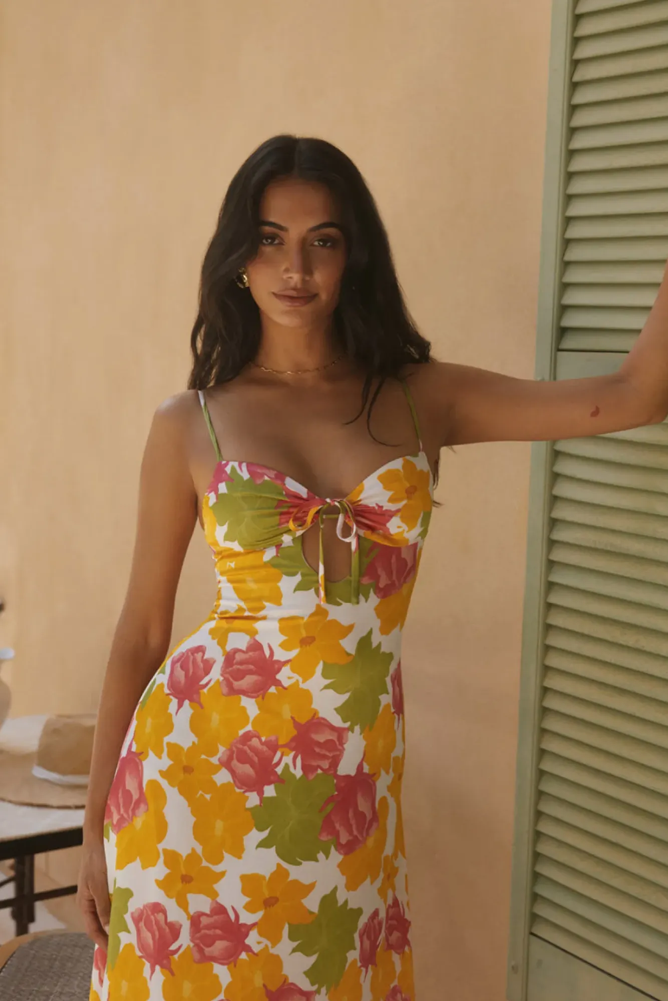Cocktail Dresses|Vacation Dresses>Hello Molly Warm Regards Maxi Dress Print