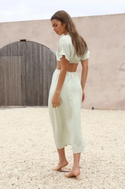 Wedding Guest Dresses|Bridesmaid Dresses>Hello Molly Wonderstruck Thoughts Maxi Dress Green