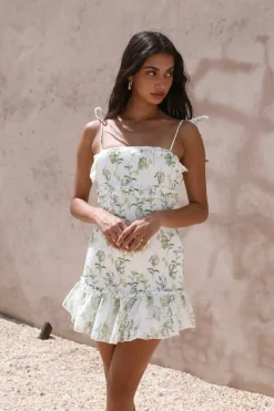 Vacation Dresses|Spring Break Dresses>Hello Molly Woodlands Dress Green