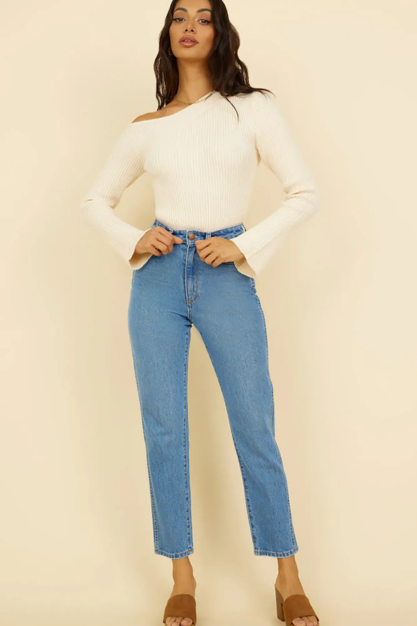 Pants|Jeans>Wrangler Drew Mom Jean Blue Revival