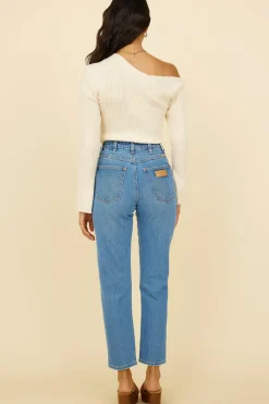 Pants|Jeans>Wrangler Drew Mom Jean Blue Revival