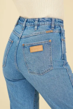 Pants|Jeans>Wrangler Drew Mom Jean Blue Revival