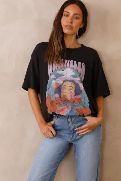 T-Shirts|Shirts>Wrangler Slouch Tee Rainbow Tears