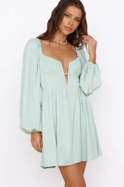Wedding Guest Dresses|Casual Dresses>Hello Molly You Are My World Dress Sage