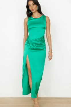 Wedding Guest Dresses|Cocktail Dresses>Hello Molly You Get Me Maxi Dress Green
