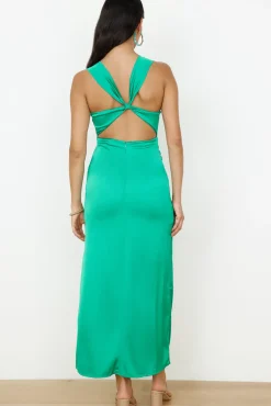 Wedding Guest Dresses|Cocktail Dresses>Hello Molly You Get Me Maxi Dress Green