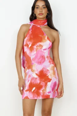 Spring Break Dresses|Date Night Dresses>Hello Molly Your Aura Mini Dress Pink