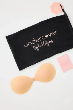 Breast Tape>UNDERCOVER STYLE HELPERS Your Breast Friend Magic Bra Silicone Nude