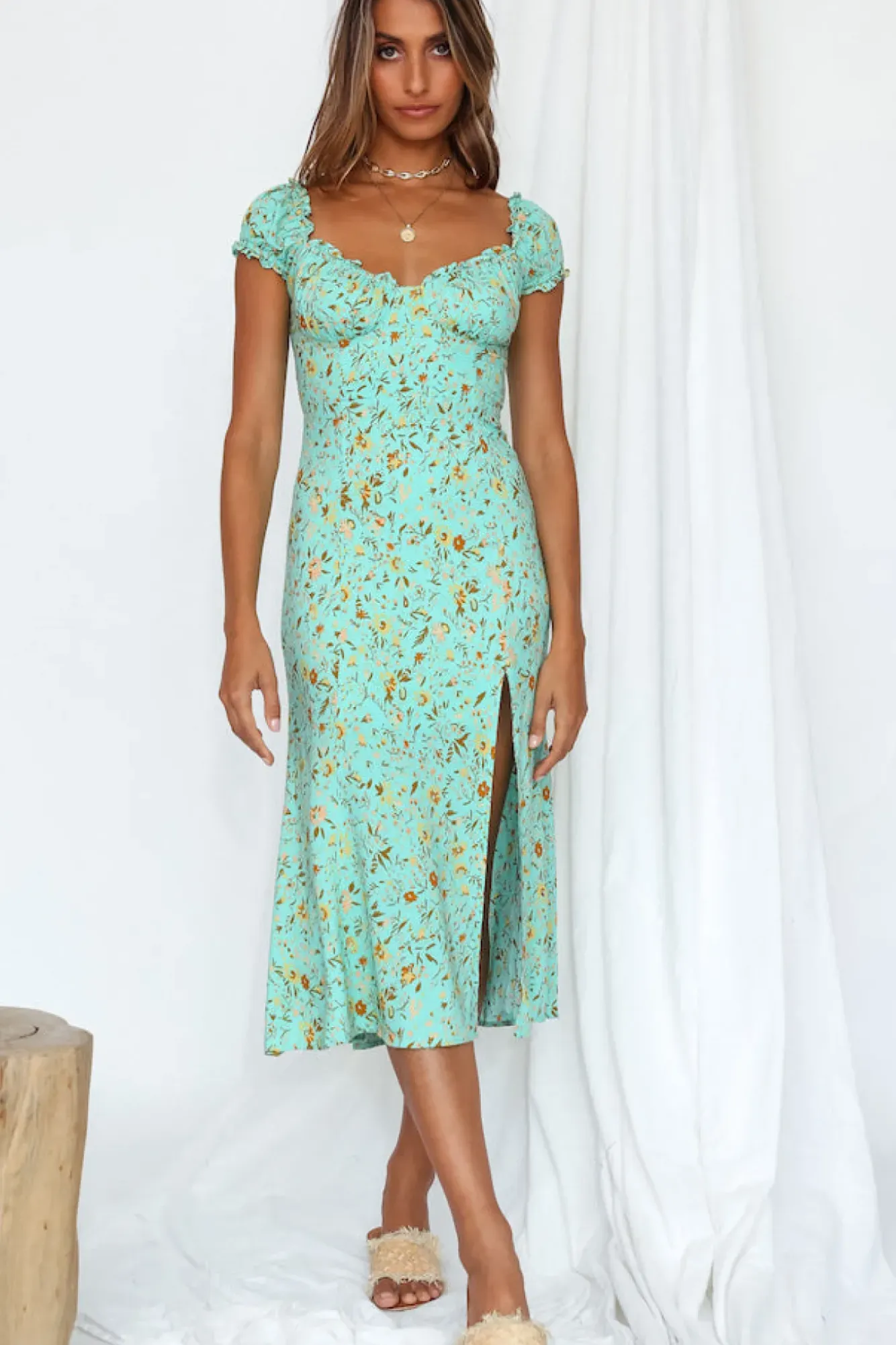 Spring Break Dresses|Brunch Dresses>Hello Molly Your Last Chance Midi Dress