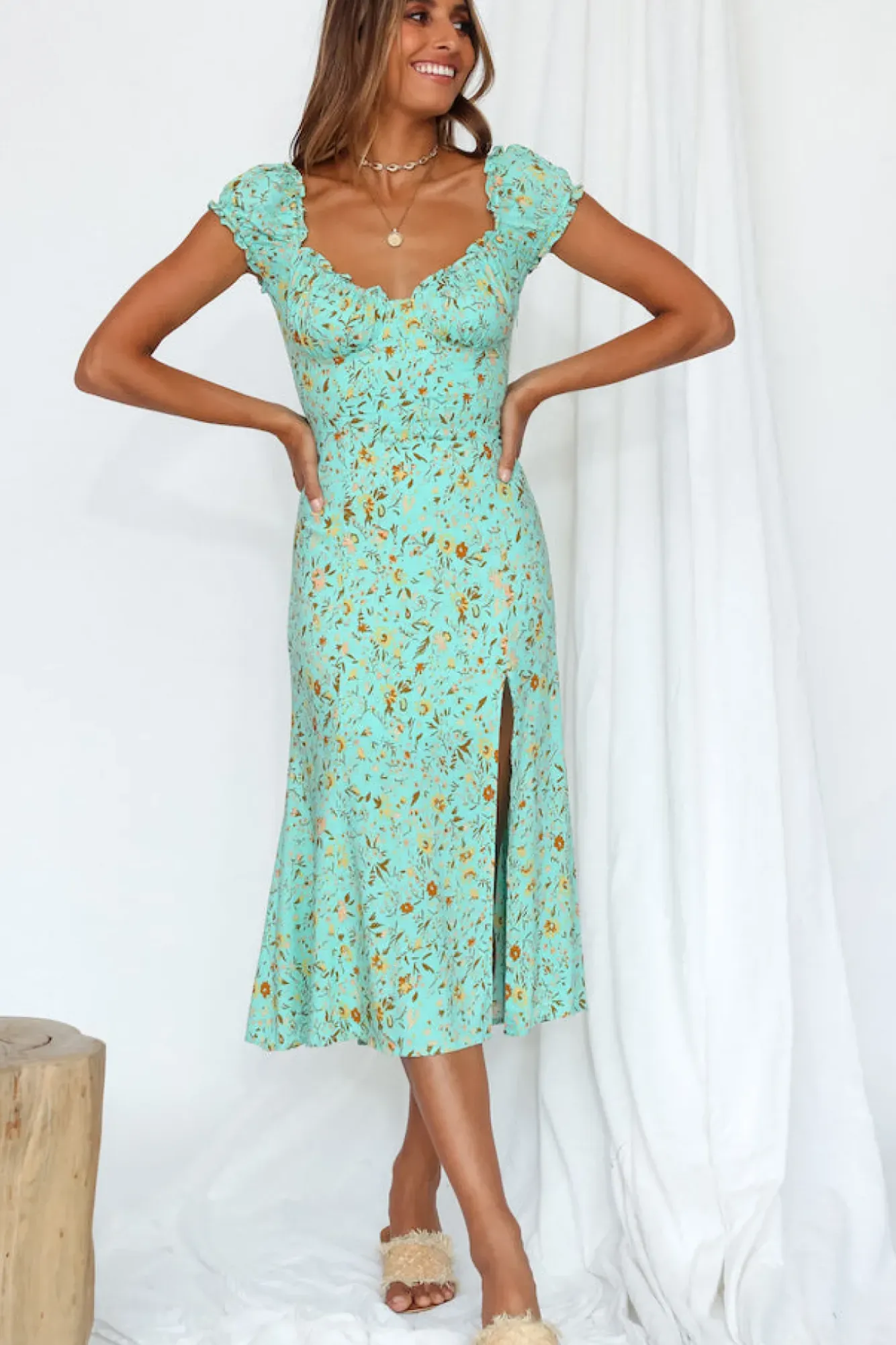Spring Break Dresses|Brunch Dresses>Hello Molly Your Last Chance Midi Dress