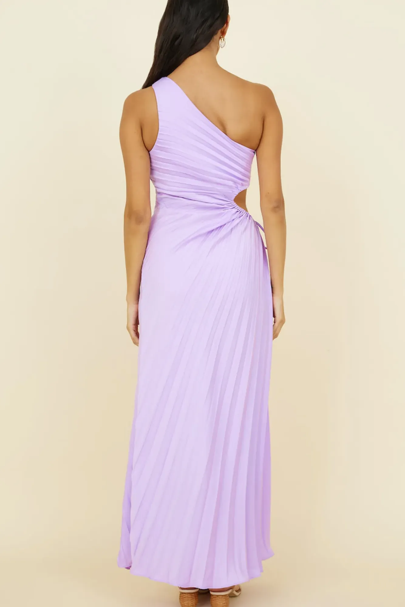 Wedding Guest Dresses|One Shoulder Dresses>Hello Molly Your Promises Maxi Dress Purple